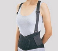 Industrial Back Support w/ Suspenders L